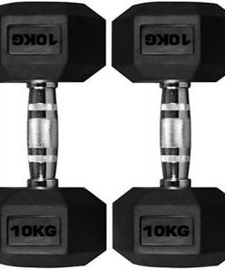 10kg Hex Dumbbell - 1 Pair - 20kg