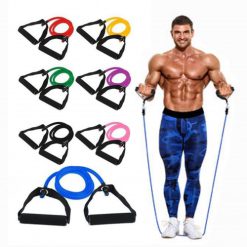 120cm Yoga Pull Rope Elastic Resistance Bands