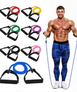 120cm Yoga Pull Rope Elastic Resistance Bands