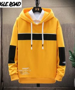 Stylish Color Combined Hoodie (6)