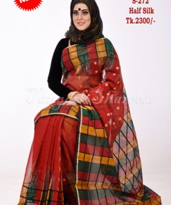HALF SILK SHAREE