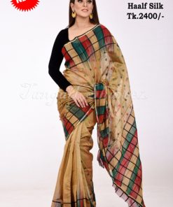 HALF SILK SARI