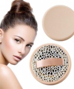 2Pcs Ribbon Powder Cosmetic Puff