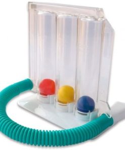 3 ball Incentive Spirometer Breathing Respiratory Exerciser Lung Function Training Instrument