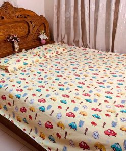 3 pieces king size BedSheet set
