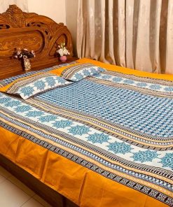 3 pieces king size BedSheet set (2)