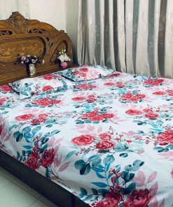 3 pieces king size BedSheet set (3)