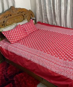 3 pieces king size BedSheet set (12)