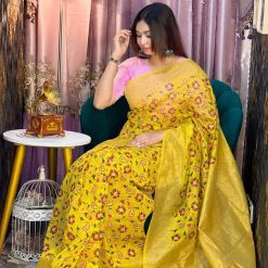 Original Half Silk Sharee