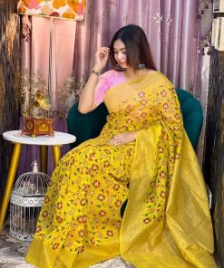 Original Half Silk Sharee