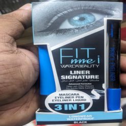 3in1 Fit-me Mascara Eyeliner Combo Set
