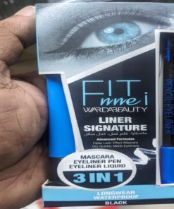 3in1 Fit-me Mascara Eyeliner Combo Set