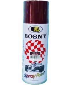 400 ml Matt Black Color Spray Paint Bosny Brand