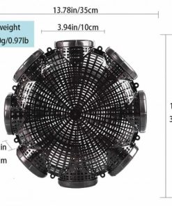 7-Hole Fishing Cage Fish Trap Cage