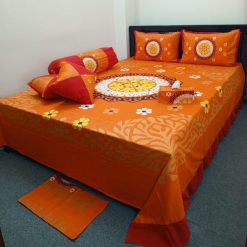 8 pieces king size Panel Bedcover set (2)