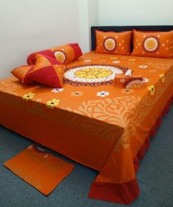8 pieces king size Panel Bedcover set (2)