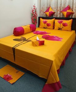 8 pieces king size Panel Bedcover set (1)