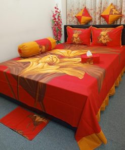 8 pieces king size Panel Bedcover set (3)