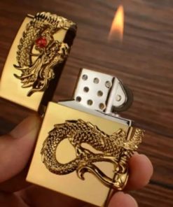 Advanced inspiring - Upscaled Quality - New Dragon Sticker Windproof Lighter