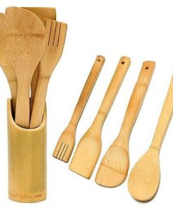 Bamboo Cooking Spoon 4 piece