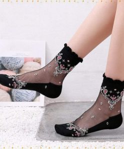 Black Lag Socks