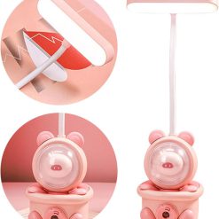 Bonito Lâmpada de Mesa Dobrável Portátil Lâmpada Led