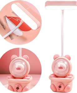 Bonito Lâmpada de Mesa Dobrável Portátil Lâmpada Led