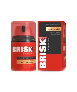 Brisk Grooming for Men Moisturiser with Malt Extract 50ml