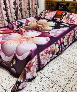 China Premium 3D Design Bed Sheet (13)
