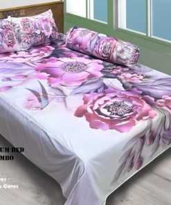 China Premium 3D Design Bed Sheet (2)