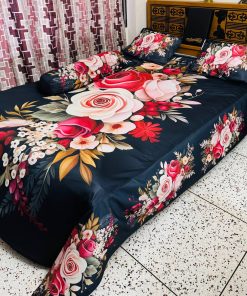 China Premium 3D Design Bed Sheet (15)