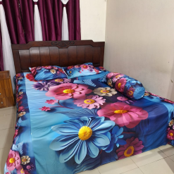 China Premium 3D Design Bed Sheet (5)