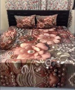 China Premium 3D Design Bed Sheet (1)