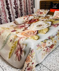 China Premium 3D Design Bed Sheet (19)