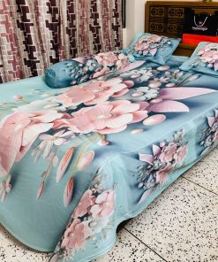 China Premium 3D Design Bed Sheet (21)