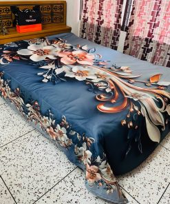 China Premium 3D Design Bed Sheet (22)
