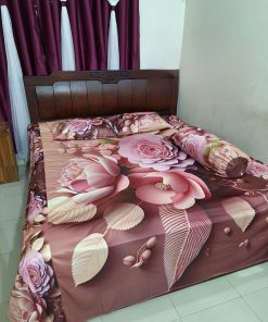 China Premium 3D Design Bed Sheet (9)