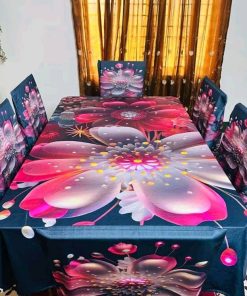 China Premium 3D Print Table Cloth Set (9)