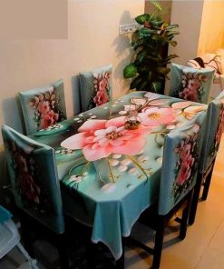 China Premium 3D Print Table Cloth Set (13)