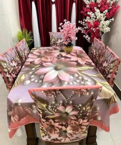 China Premium 3D Print Table Cloth Set (14)
