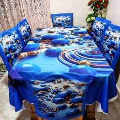 China Premium 3D Print Table Cloth Set (1)