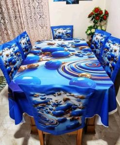 China Premium 3D Print Table Cloth Set (1)