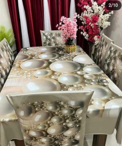 China Premium 3D Print Table Cloth Set (22)