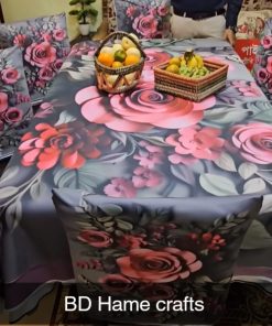 China Premium 3D Print Table Cloth Set (23)