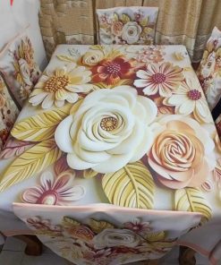 China Premium 3D Print Table Cloth Set (27)