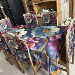 China Premium 3D Print Table Cloth Set (30)