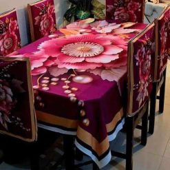 China Premium 3D Print Table Cloth Set (4)