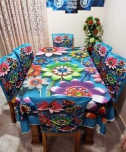 China Premium 3D Print Table Cloth Set (5)