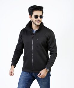 China Winter Jacket Black
