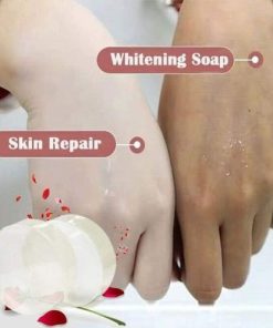 Collagen white clay+pearl beauty soap